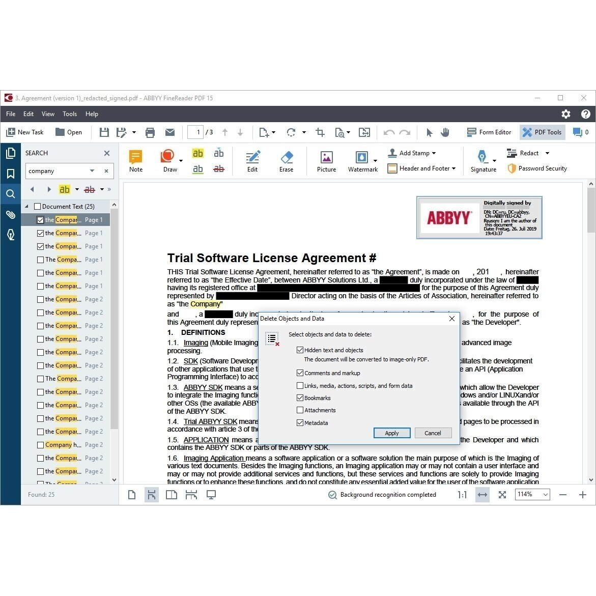 ABBYY FineReader PDF 16 Corporate, 1 user, 3 Year 3 ABBYY FineReader PDF 16 Corporate, 1 user, 3 Year 3