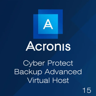 Acronis Cyber Protect - Backup Advanced Virtual Host Subscription License, 1 Metai