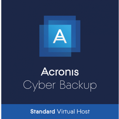 Acronis Cyber Protect - Backup Standart Virtual Host Subscription License, 3 Metai Acronis Cyber Protect - Backup Standart Virtual Host Subscription License, 3 Metai
