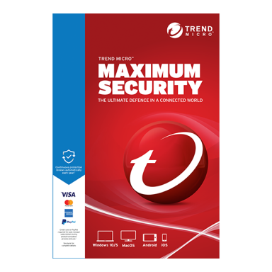 Trend Micro Maximum Security 3 Įrenginiai, 1 Metai