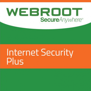 Webroot SecureAnywhere Internet Security Plus 3 įrenginiai, 1 metams Webroot SecureAnywhere Internet Security Plus 3 įrenginiai, 1 metams
